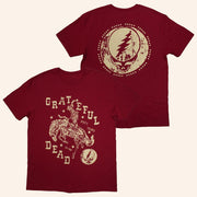 Grateful Dead Merch Skeleton Horse T-Shirt Gifts For Rock Music Lovers - Lily Birch Market
