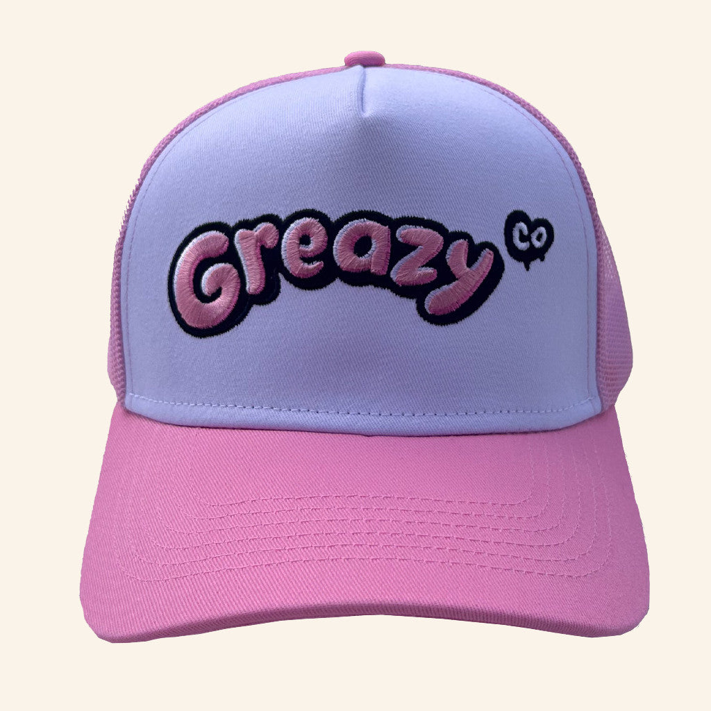 Greazy Merch Embroidered Greazy Trucker Hat Birthday Present For Sister - Lilybirchmarket