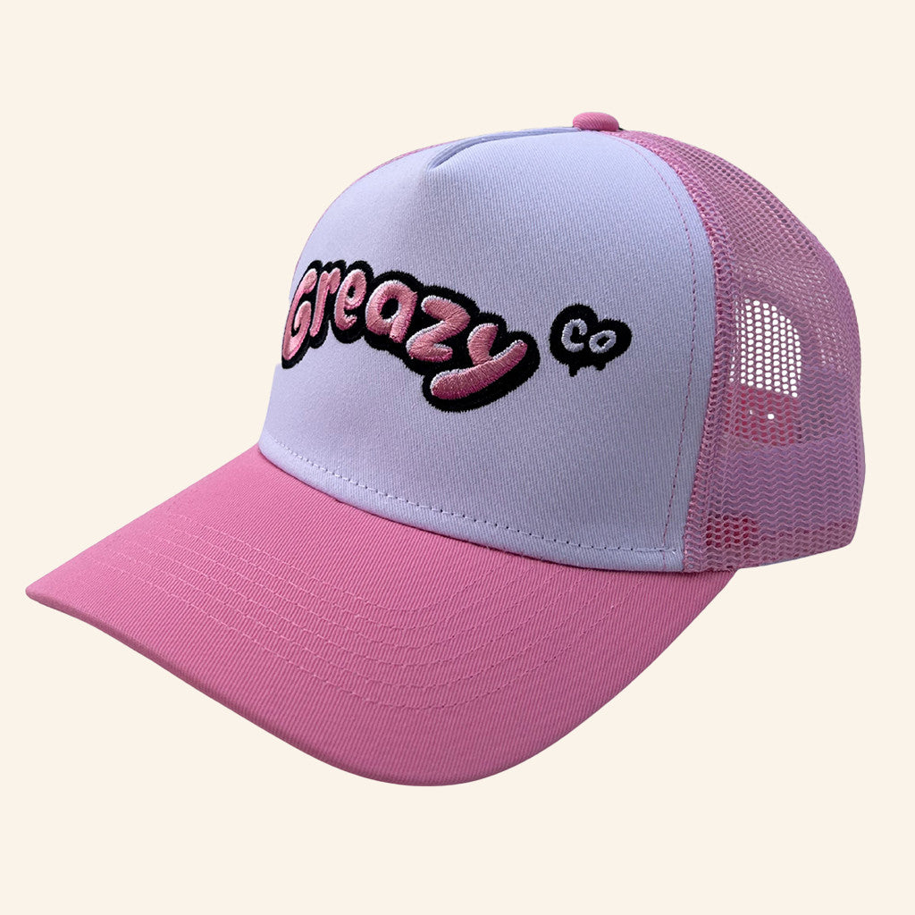 Greazy Merch Embroidered Greazy Trucker Hat Birthday Present For Sister - Lilybirchmarket