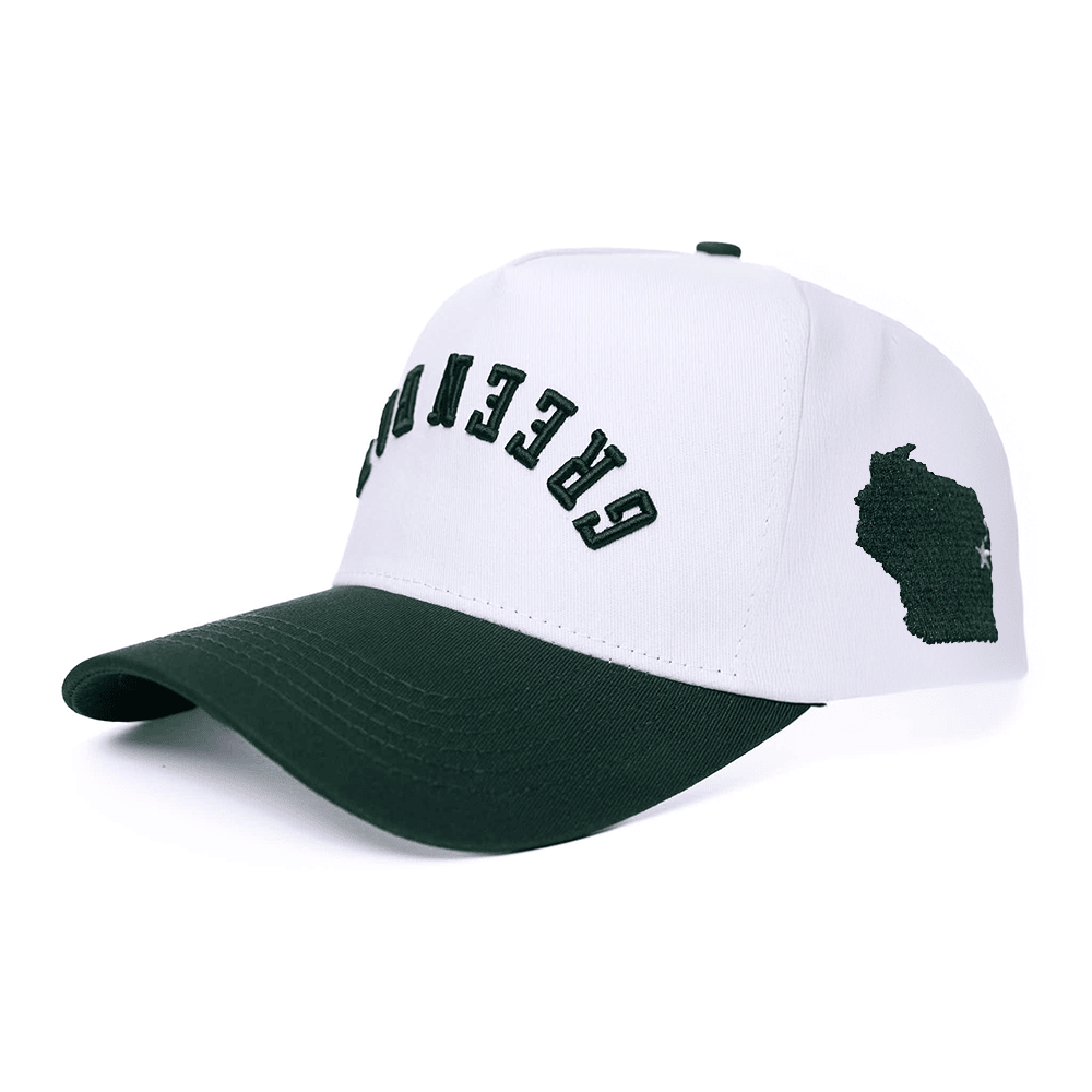 Green Bay Upside Down Hat Trend Green Bay Reversed Trucker Hat Awesome Father's Day Gifts - Lilybirchmarket