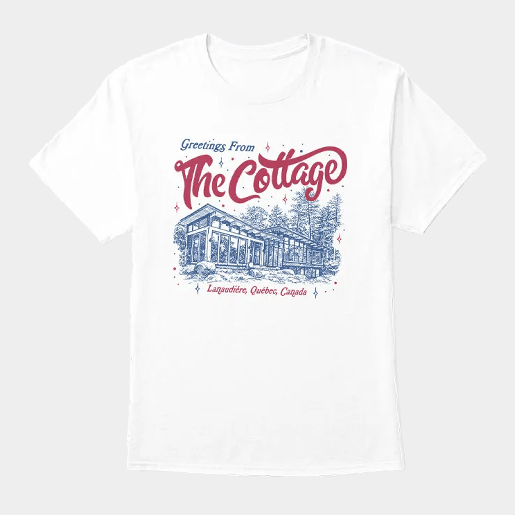 Greetings From Coming To The Cottage Canada T-Shirt Heated Rivalry Merch Gifts For Wife - Lily Birch Market