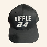 Greg Biffle Merch Biffle 24 Snapback Trucker Hat Embroidered Gifts For Race Car Lovers - Lilybirchmarket