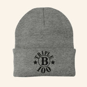 Greg Biffle Merch Embroidered Triple B 100 Beanie Gifts Ideas For Husband - Lilybirchmarket