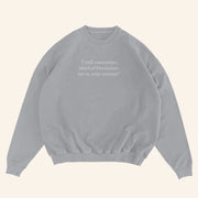 Grey Conan Gray Heather Sweater 2025 Conan Gray Merch Your Sweater Sweatshirt Gifts For Fans - Lilybirchmarket