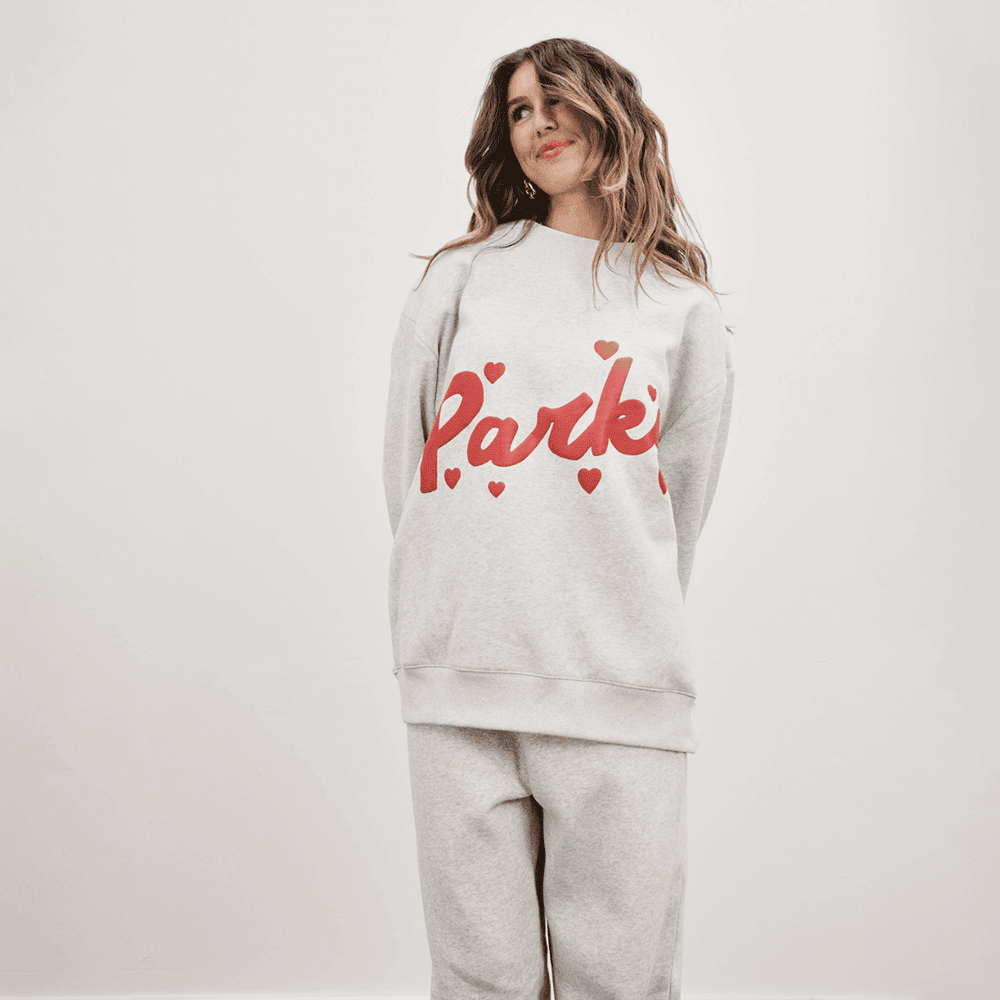 Grey Parke Sweatshirt Parke Summer Drop Cool Gifts For Girlfriend - Lilybirchmarket