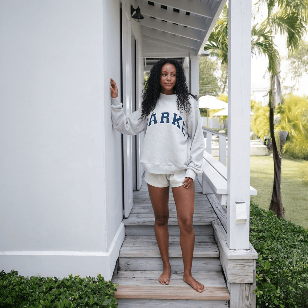 Grey Parke Sweatshirt Parke Summer Drop Gifts For Sister - Lilybirchmarket