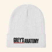Grey's Anatomy Merch Grey's Anatomy Logo Beanie Gifts Ideas For Fathers - Lilybirchmarket