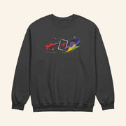 Grian Merch Space And Hearts Crewneck Sweatshirt Gifts For Friends - Lilybirchmarket