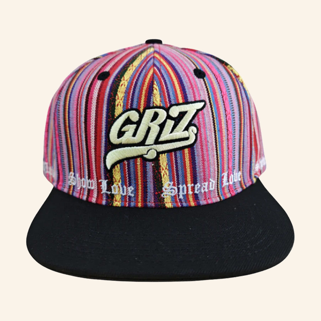 Griz Merch GRiZ x Grassroots SLSL Snapback Hat Xmas Gifts For Friends - Lilybirchmarket