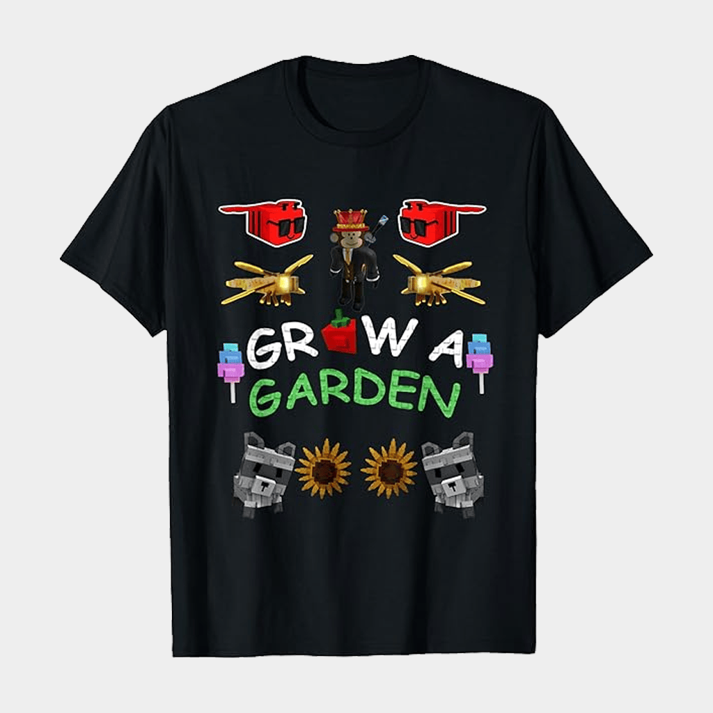 Grow A Garden Merch Grow A Garden Gamer T-Shirt Best Birthday Gift For Son - Lily Birch Market