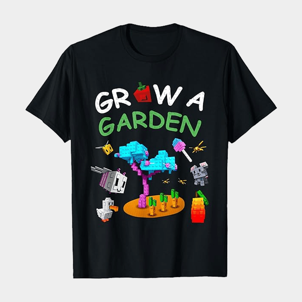 Grow A Garden Merch Grow A Garden Gamer T-Shirt Birthday Gift For Daughter - Lily Birch Market