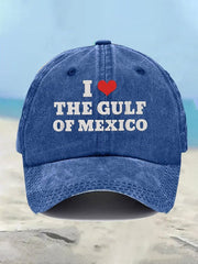 Gulf Of Mexico Hat I Love The Gulf Of Mexico Hat Patriotic Gifts For Dad - Lilybirchmarket