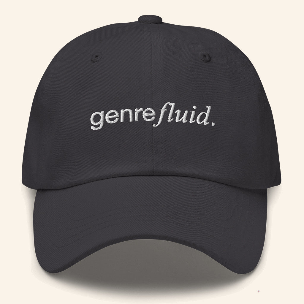 Guns Merch Genre Fluid Embroidered Hat Gift Ideas For Boyfriend - Lilybirchmarket