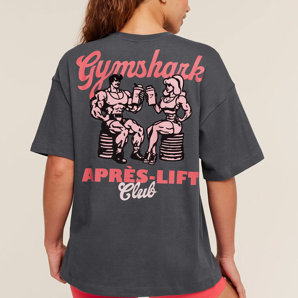 Gymshark Merch Apres Lift Club T-Shirt Great Gifts Ideas For Besties - Lily Birch Market