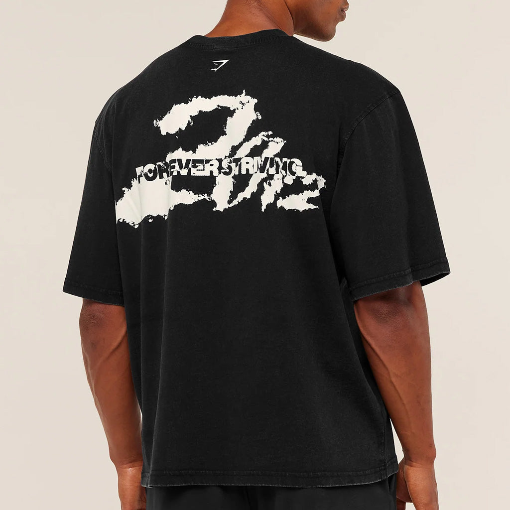 Gymshark Merch Forever Striving T-Shirt Best Gifts For Boyfriend - Lily Birch Market