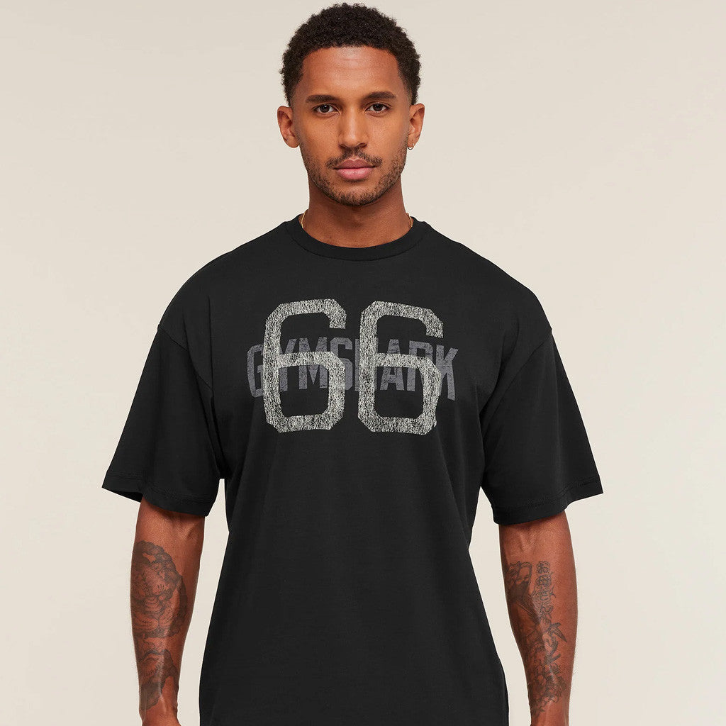 Gymshark Merch Gymshark66 Black T-Shirt Unique Gifts For Brothers - Lily Birch Market