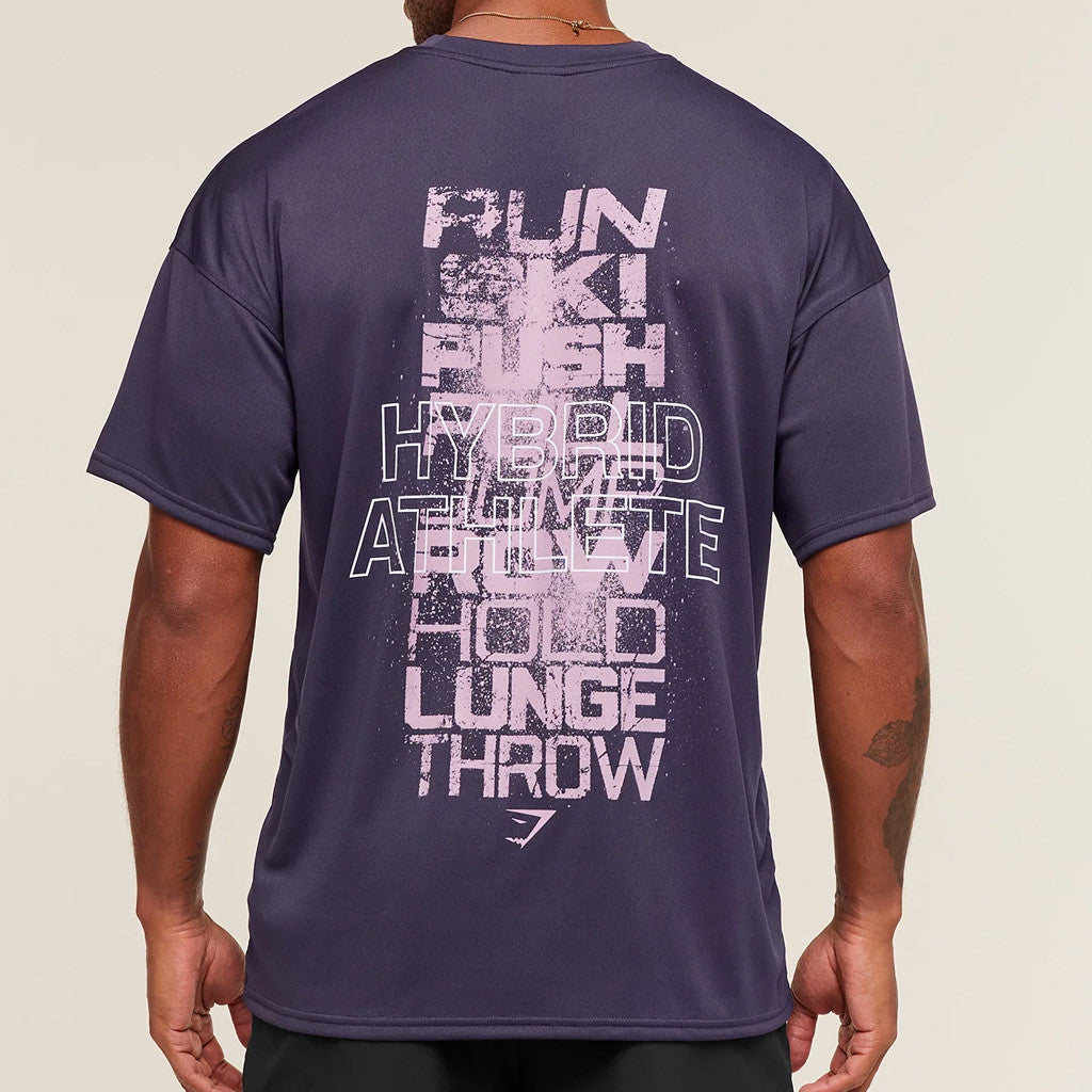 Gymshark Merch Hybrid Athlete T-Shirt Best Gifts For Boyfriend - Lily Birch Market
