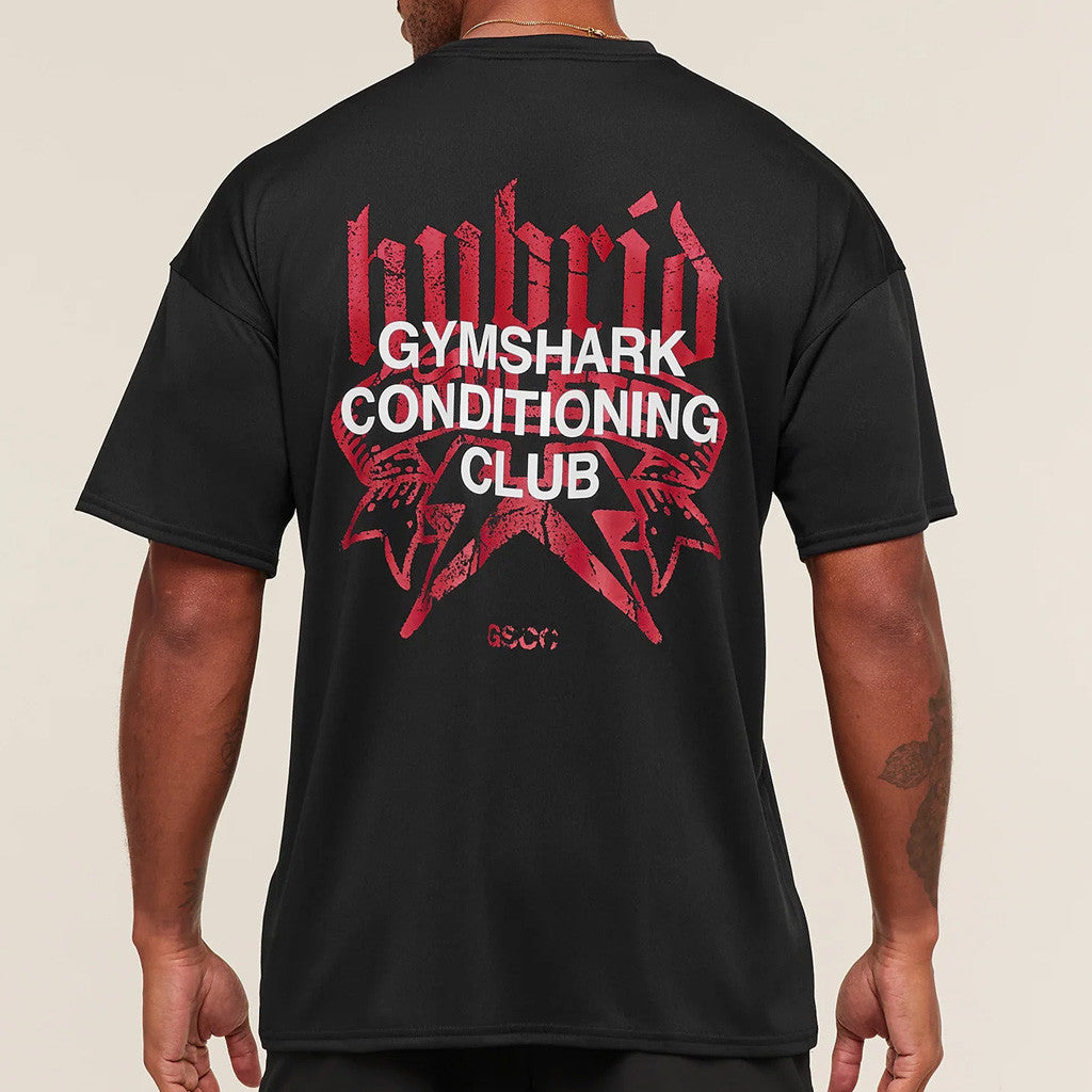 Gymshark Merch Hybrid Graphic T-Shirt Gymshark Conditioning Club Shirt Gifts For Him - Lily Birch Market