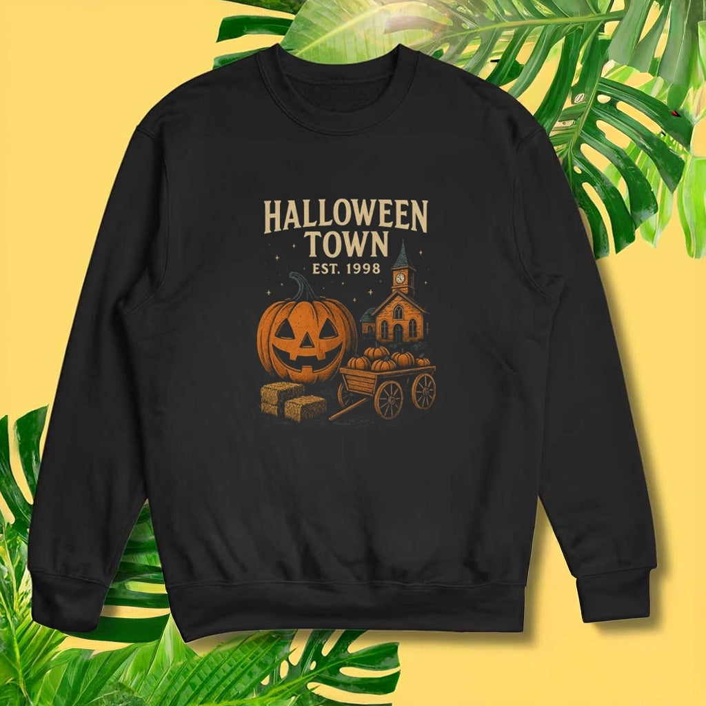 Halloweentown Est 1998 Sweatshirt Funny Halloween Sweatshirt Gifts For Him - Lilybirchmarket
