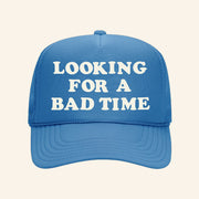 Halsey Merch Looking For A Bad Time Trucker Hat Presents For Music Lovers - Lilybirchmarket