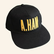 Hamilton Merch A Ham Embroidered Snapback Hat Gift Ideas For Husband - Lilybirchmarket