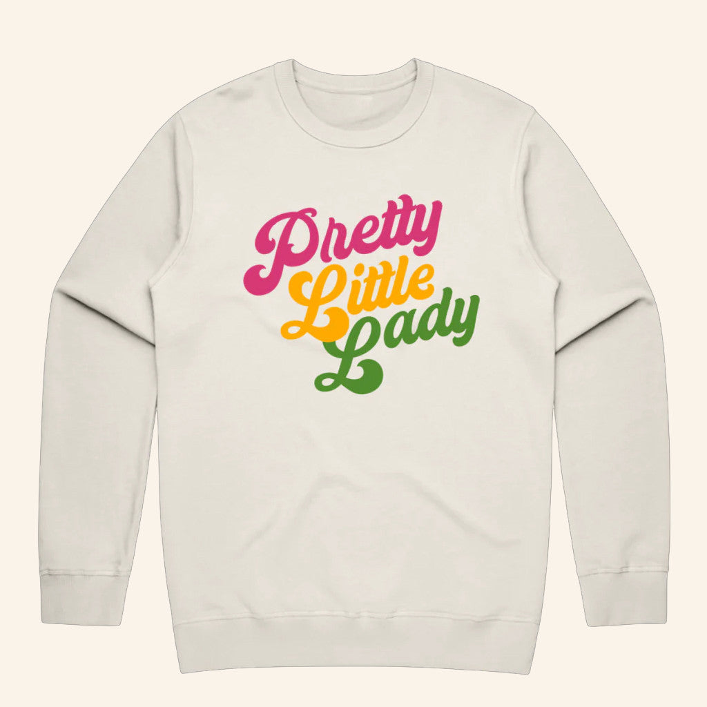 Handsome Pod Merch Pretty Little Lady Crewneck Sweatshirt Gifts For Sister - Lilybirchmarket