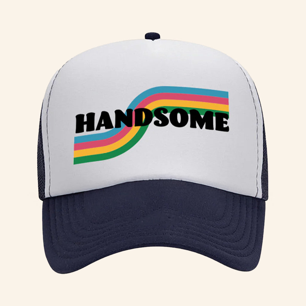 Handsome Podcast Merch Keep It Handsome Trucker Hat Gift Ideas For Sister - Lilybirchmarket