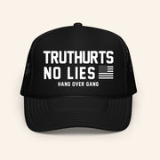 Hang Over Gang Merch Truthurts No Lies Patriotic Trucker Hat Christmas Presents For Dad - Lilybirchmarket
