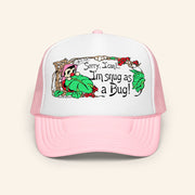 Hannah Michelle Merch Snug As A Bug Trucker Hat Best Christmas Gifts For Daughter - Lilybirchmarket