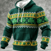 Happy St Patrick's Day Hoodie Saint Patricks Day Hooded Sweatshirt Presents For Him - Lilybirchmarket