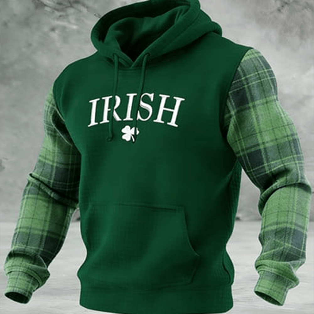Happy St Patrick's Day Irish Hoodie Saint Patrick's Day Apparel Unique Gift For Father - Lilybirchmarket