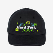 Hard Fork Hat Embroidered Black Cap Gift Ideas For Husband - Lilybirchmarket