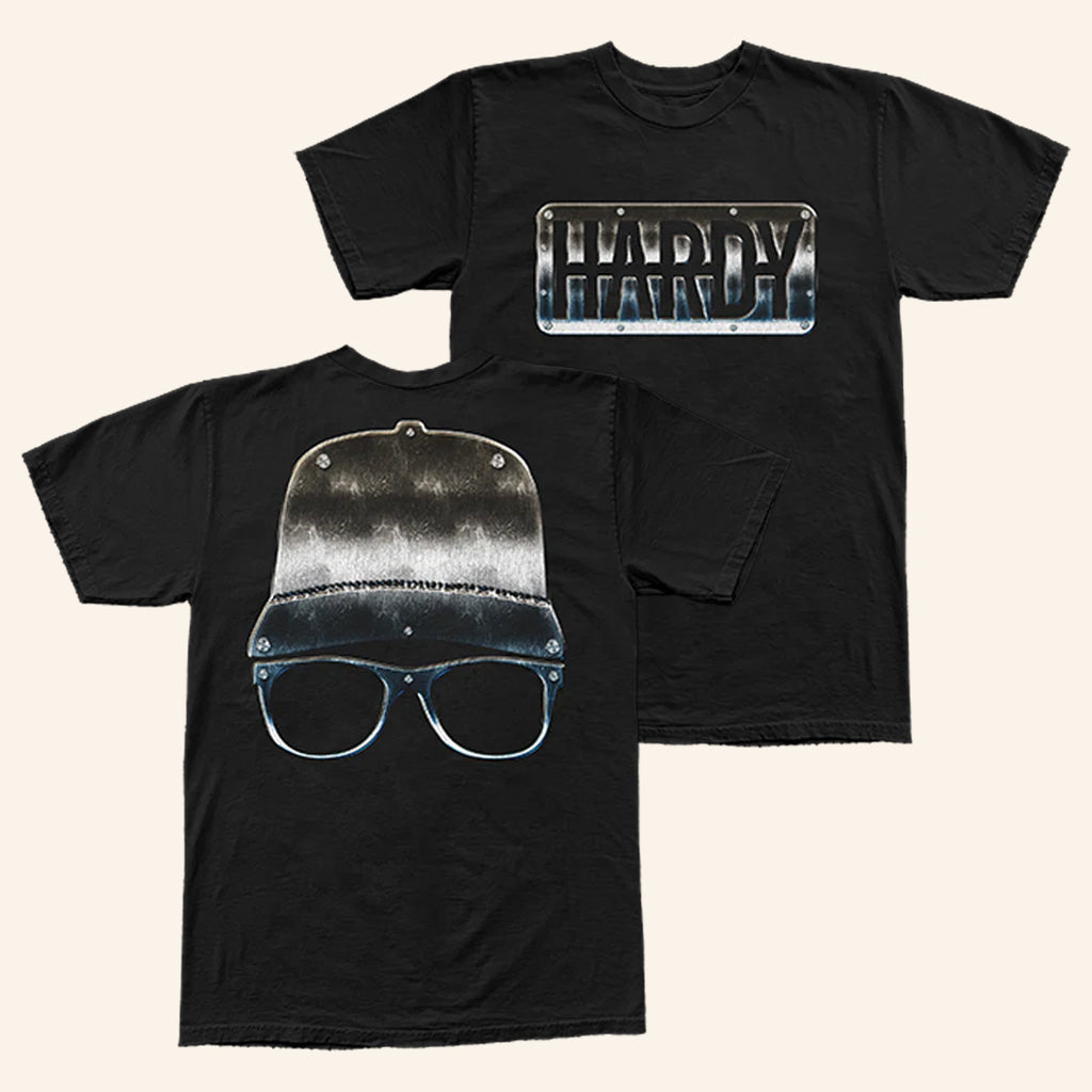 Hardy Merch Chrome Black T-Shirt Music Lover Gift Ideas For Him - Lily Birch Market