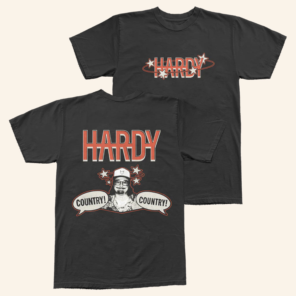 Hardy Merch Country Country Black T-Shirt Gift Ideas For Music Lovers - Lily Birch Market