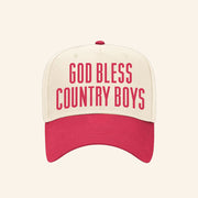 Hardy Merch God Bless Country Boys Hat Embroidered Hardy Hat Xmas Gifts For Dad - Lilybirchmarket