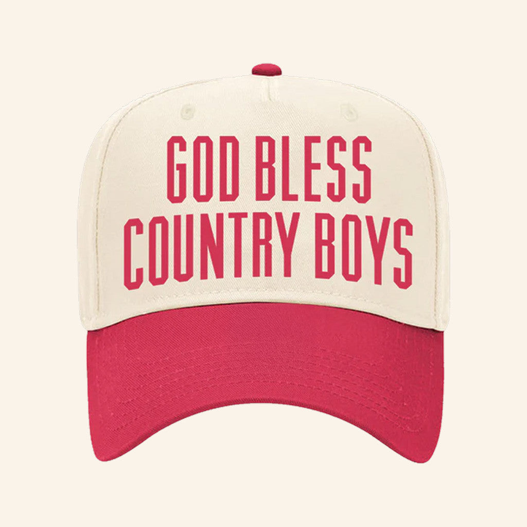 Hardy Merch God Bless Country Boys Hat Music Gift Ideas For Guys - Lilybirchmarket