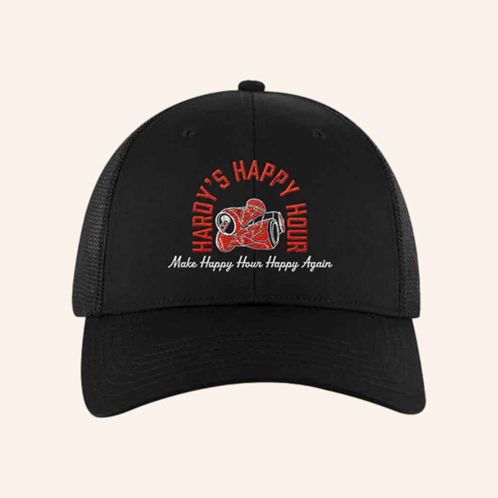 Hardy Merch Hardy's Happy Hour Trucker Hat Presents For Music Lovers - Lilybirchmarket