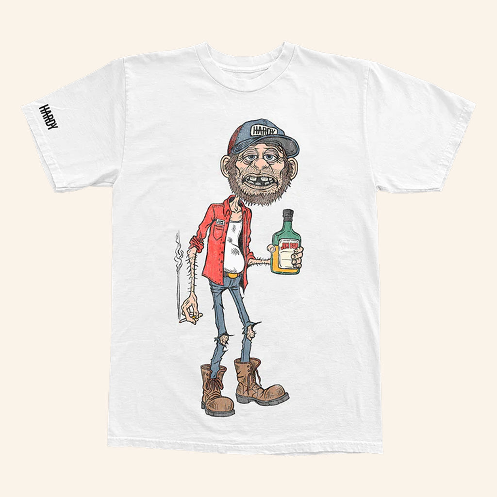 Hardy Merch Jim Bob White T-Shirt Unique Gifts For Music Lovers - Lily Birch Market