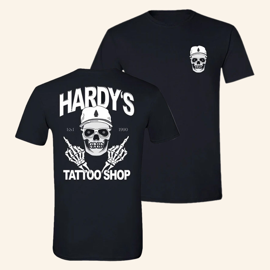 Hardy Merch Tattoo Shop T-Shirt Unique Gifts For Music Lovers - Lily Birch Market