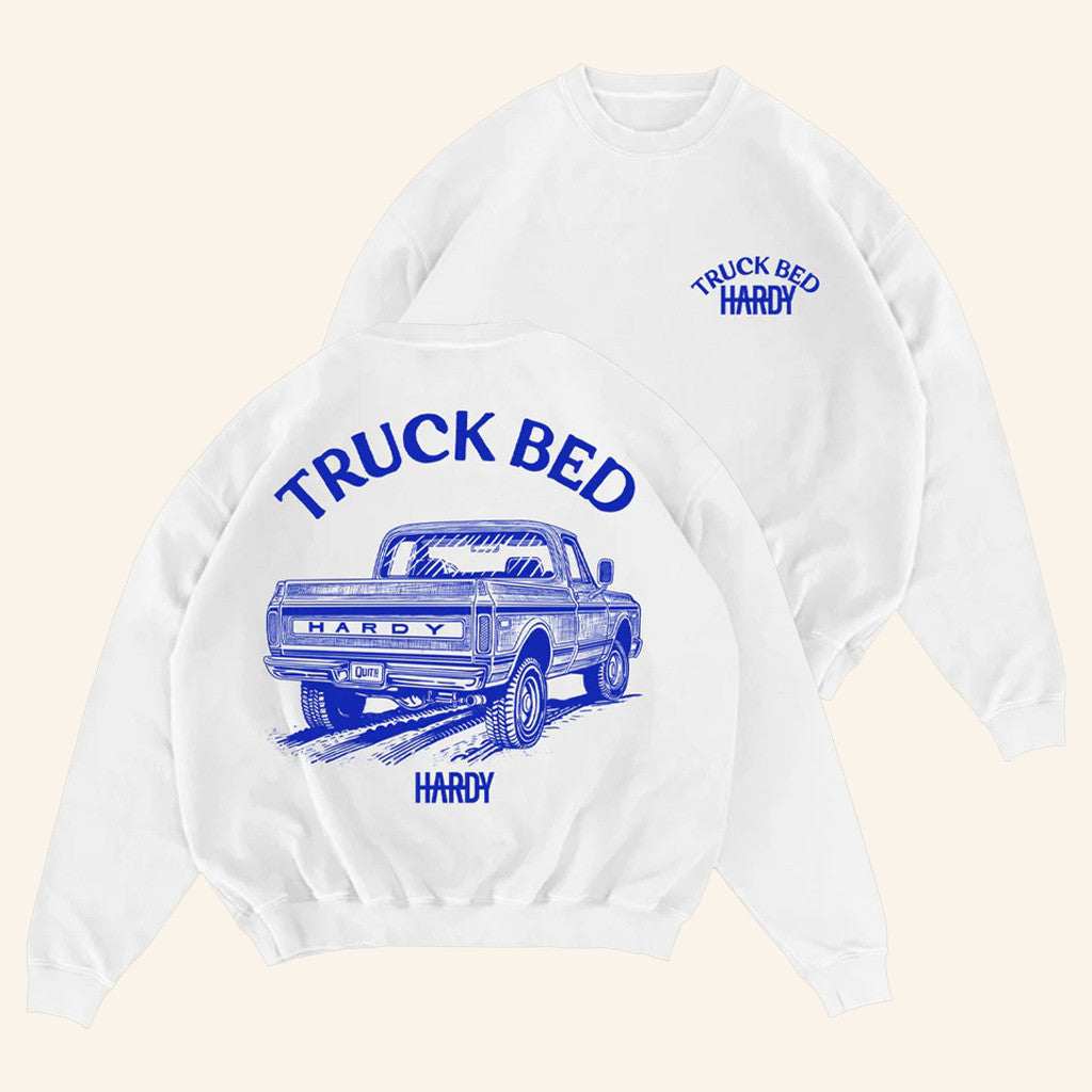 Hardy Merch Truck Bed Sweatshirt Unique Gifts For Music Lovers - Lilybirchmarket