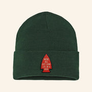 Hardy Merch We're All Just Livin Life On A Rock Beanie Present For Brothers - Lilybirchmarket