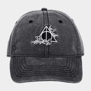 Harry Potter Merch Harry Potter Deathly Hollows Logo Hat Embroidered Gifts For Son - Lilybirchmarket