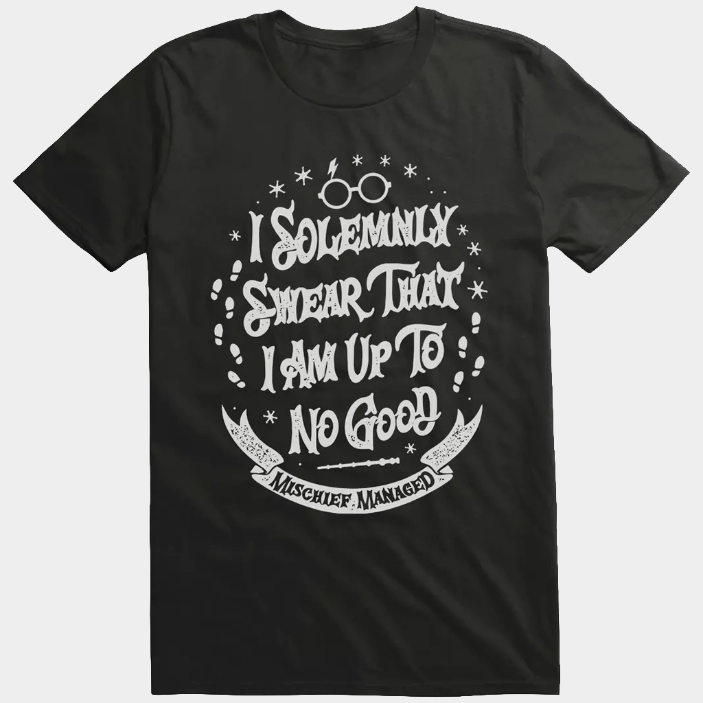 Harry Potter Merch Harry Potter Solemnly Swear No Good T-Shirt Present For Brother - Lily Birch Market