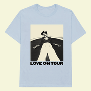 Harry Styles Merch Harry Styles Smile Love On Tour T-Shirt Gifts For Music Enthusiasts - Lily Birch Market
