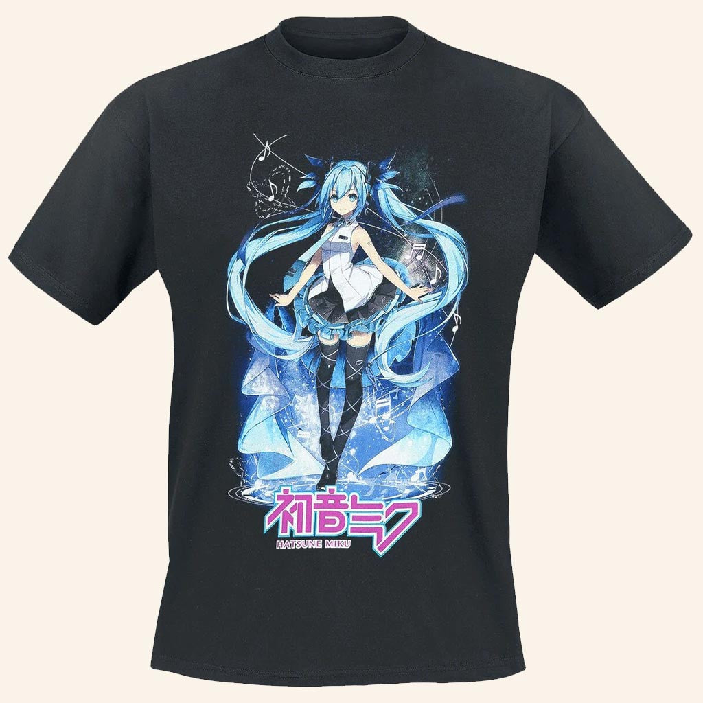 Hatsune Miku Merch Euphoria T-Shirt Cool Gifts For Music Lovers - Lily Birch Market