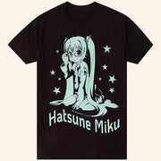 Hatsune Miku Merch Hatsune Miku Glasses T-Shirt Gifts Ideas For Friends - Lily Birch Market