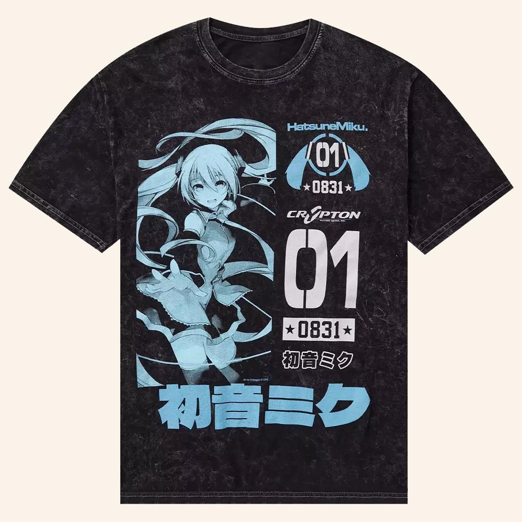 Hatsune Miku Merch Hatsune Miku Graphic T-Shirt Great Gifts For Brothers - Lily Birch Market