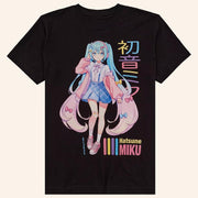Hatsune Miku Merch Hatsune Miku Pastel Outfit T-Shirt Best Gifts For Friends - Lily Birch Market