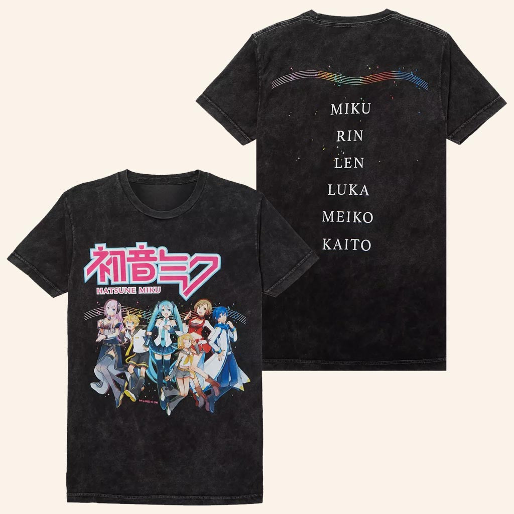Hatsune Miku Merch Hatsune Miku Virtual Singer Tour T-Shirt Gifts For Music Lovers - Lily Birch Market