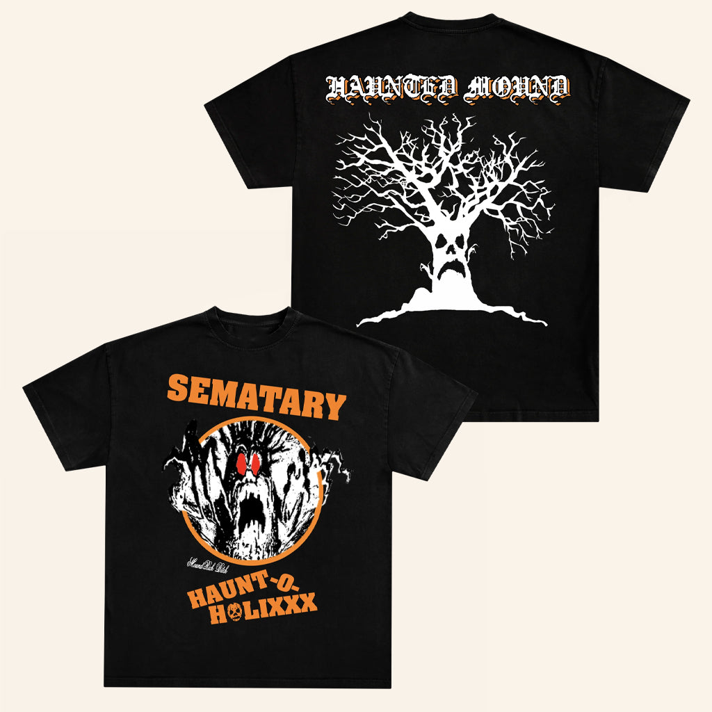 Haunted Mound Merch Haunt O Holixxx Tree T-Shirt Christmas Gifts For Friends - Lily Birch Market